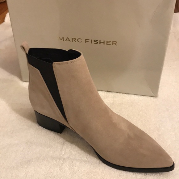 Marc Fisher Shoes - Marc Fisher beige Booties 8